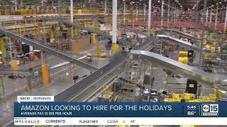 Amazon eyes 5K more hires in Phoenix, $18+ per hour average salary