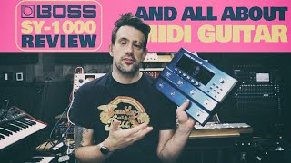 Video thumbnail for Everything you wanted to know about MIDI Guitar and an honest review of the Boss SY-1000 by Benn Jordan