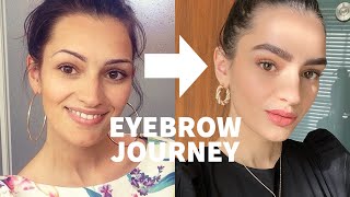 My Eyebrow Growth Journey Before & After | Peexo