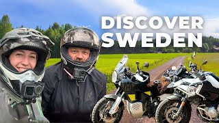 Discover SWEDEN on a Motorcycle | Checking out historical places | Norden 901 & BMW F750GS  [S5-E24]