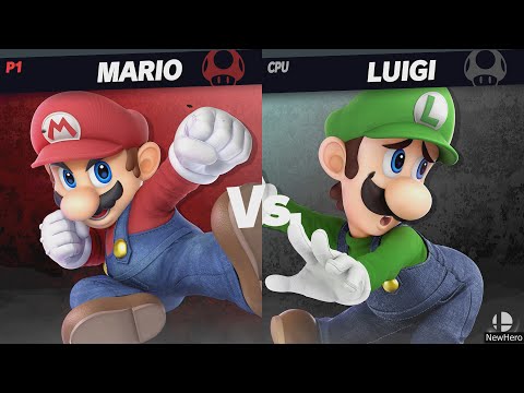 Super Smash Bros. Ultimate - Mario Vs. Luigi