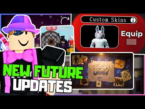 NEW CUSTOM PIGGY SKIN CREATOR SOON.. + NEW BUILD MODE UPDATE NEWS + INTERCITY QNA | Piggy News