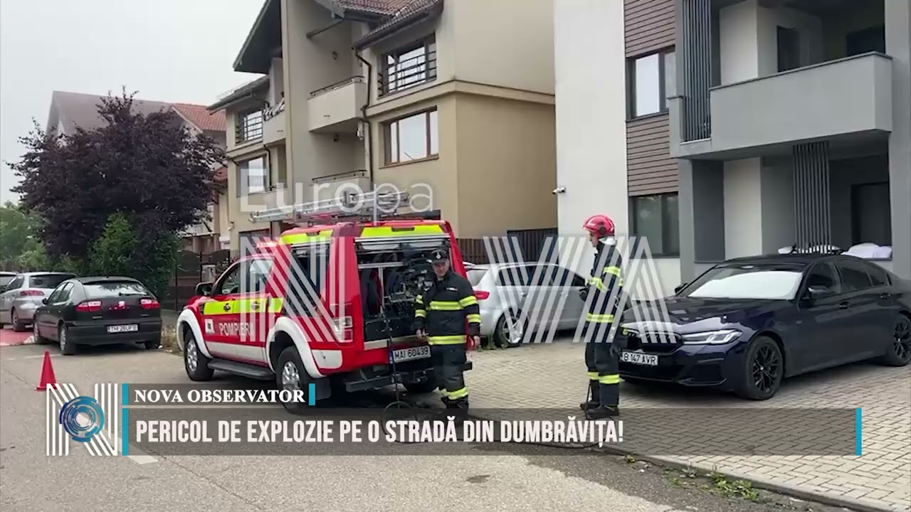 Pericol de explozie pe o stradă din Dumbrăvița!
