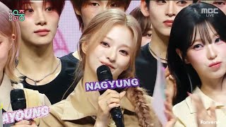 리센느 MBC 쇼 음악중심 1위