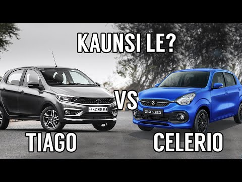 Maruti Suzuki Celerio Vs Tata Tiago | Detailed Comparison | New Celerio Zxi+ Vs Tiago XZ+