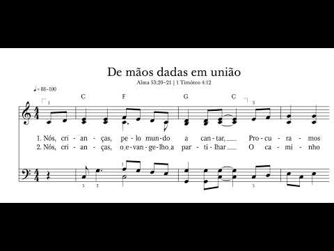 De Mãos Dadas em União | 🤝Novos Hinos SUD 1011 - Primária