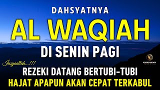 Download lagu Surat Al WAQIAH 7x, dengarkan hutang lunas, Rezeki datang dari berbagai arah, Bacaan Al Quran Merdu mp3
