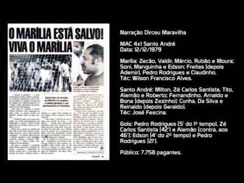 Marília 4x1 Santo André - Narração Dirceu Maravilha [12/12/1979]