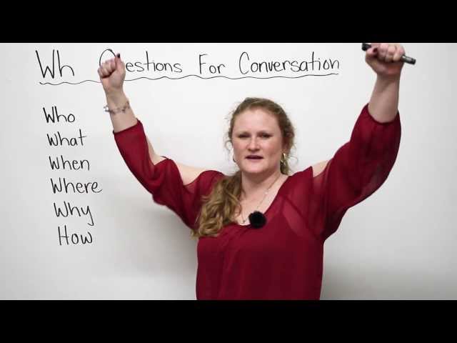Video Pronunciation of questions in English