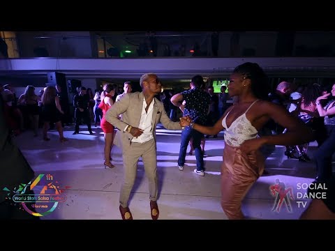 Yoandy Villaurrutia & Ines Effoti - Salsa social dancing | 4th World Stars Salsa Festival
