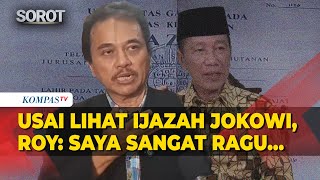 Download lagu Roy Suryo usai Polda Metro Jaya Tunjukkan Ijazah Jokowi saat Gelar Perkara Khusus: Saya Sangat Ragu mp3