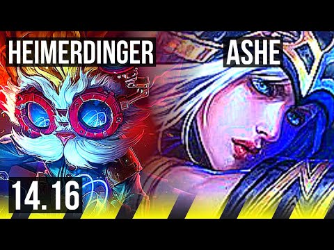 HEIMERDINGER & Nami vs ASHE & Soraka (ADC) | 12/4/13, 47k DMG | EUW Diamond | 14.16