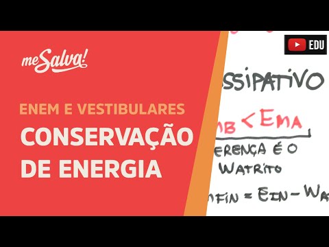 Me Salva! ENE05 - Conservação de Energia (teoria)