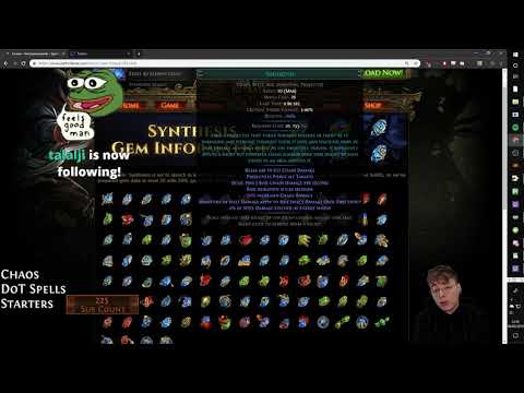 3.6 Synthesis Skill Gem Reveals HOLY DAMAGES