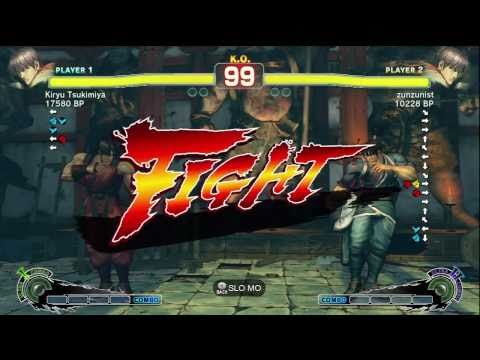 Kiryu Tsukimiya [Guy] vs zunzunist [Guy] SSF4 Japanese Online Ranked Matches - TRUE-HD