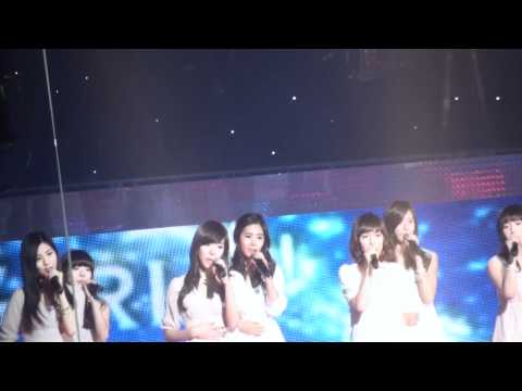 [Fancam] 090130 SNSD - Dear Mom Recording