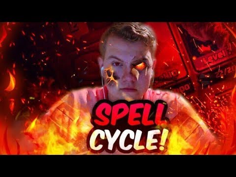 INSANE DECK! 12 Win Spell Cycle Deck LIVE in a Grand Challenge! - Clash Royale
