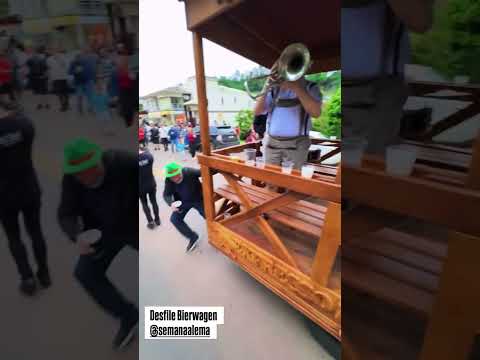 Semana alemã São João do Oeste 2026 Bierwagen