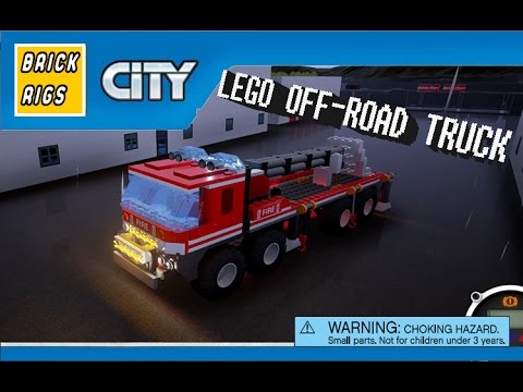 lego off road fire truck