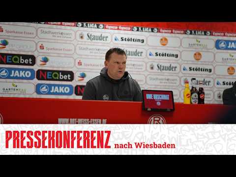 Pressekonferenz nach SV Wehen Wiesbaden | #immeRWEiter #nurderrwe