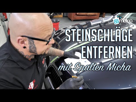 Steinschlag selbst reparieren | Lack Steinschlag auf Auto entfernen | Micha Marx