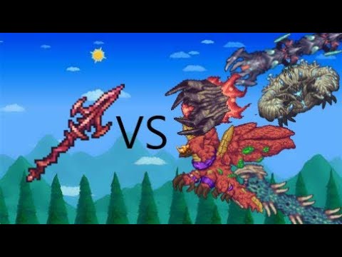 Terraria Calamity mod Scarlet Devil vs All Bosses