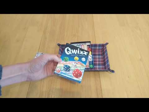 Qwixx how to setup play and review * Amass Games * HD board game card game dice nsv SdJ party luck