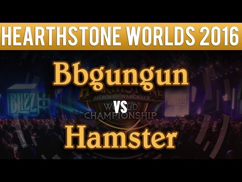Bbgungun vs Hamster - Hearthstone World Championship 2016: Group B Deciders Match