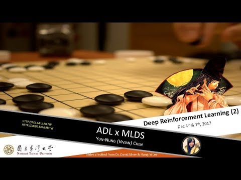 ADLxMLDS Lecture 9: Deep Reinforcement Learning - Part 2 (17/12/04)