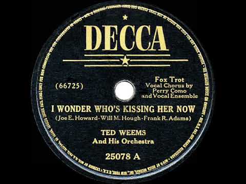 I Wonder Who's Kissing Her Now cover