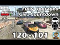 120 101 Original Countdown 2014 Best Fully Upgraded Cars In GTA Online