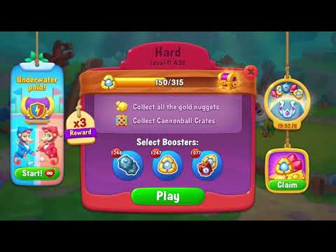 Fishdom  Level 11431 - 11440 (First Try) 🐡