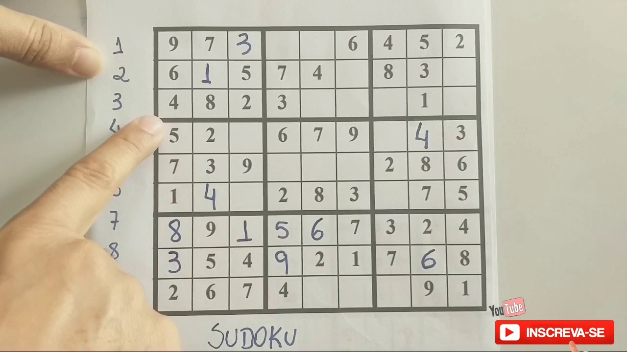 Watch RESOLVENDO SUDOKU - DICAS E MACETES 2020 Now RESOLVENDO SUDOKU - DICAS E MACETES 2020