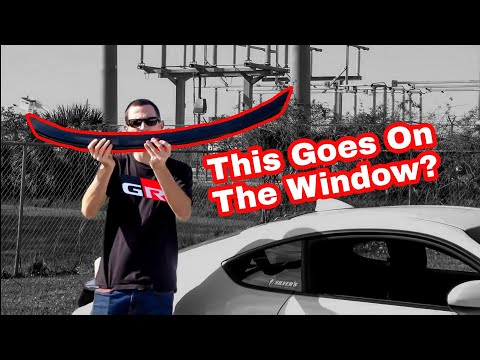 2022+ 86/BRZ Rear Aero Stabilizer Install