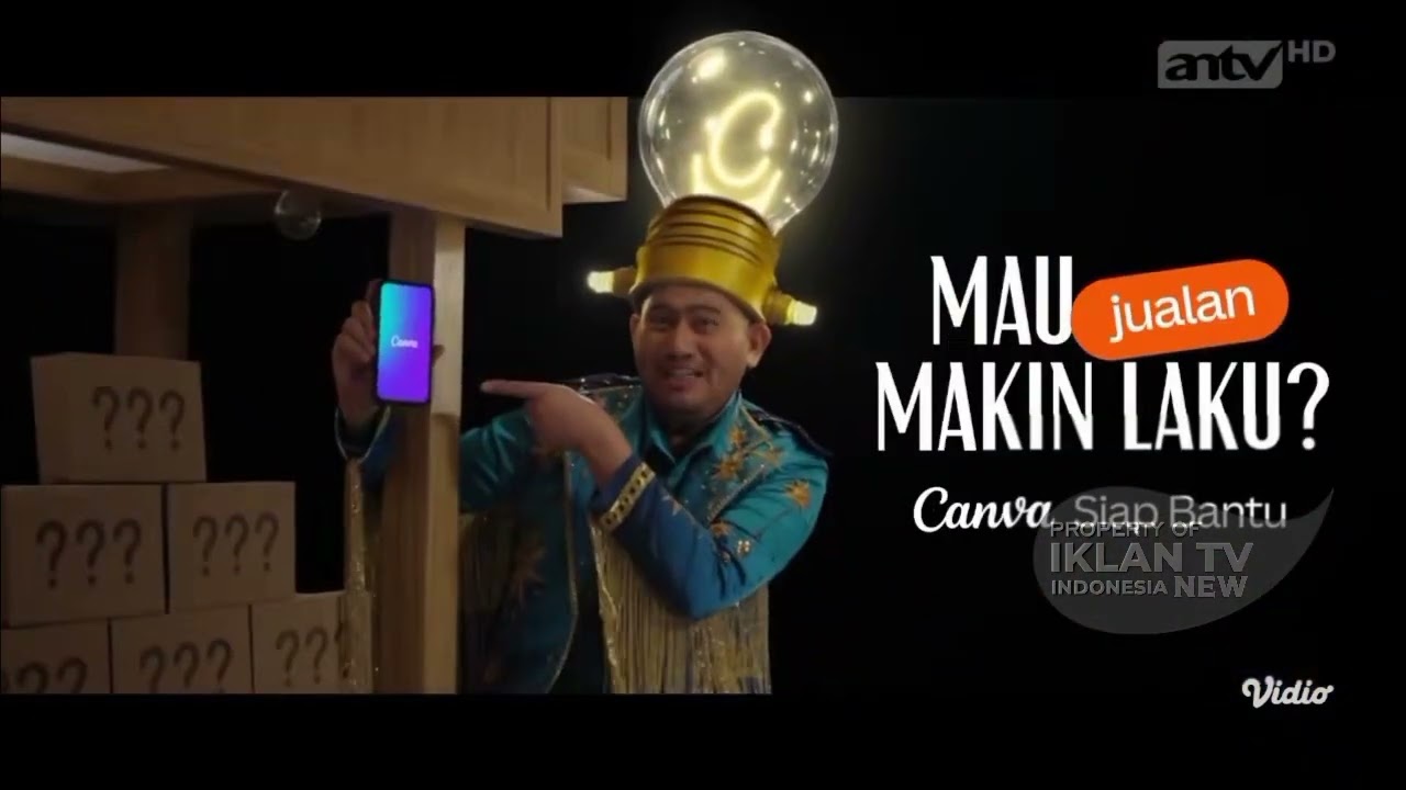 TVC Iklan CANVA x King Nassar "NyatAIn di CANVA ver. 01" 15s (Juni 2026) | ANTV HD