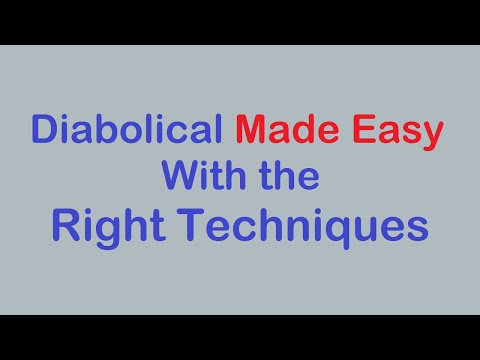 Sudoku Primer 227 - Diabolical Made Easy With the Right Techniques