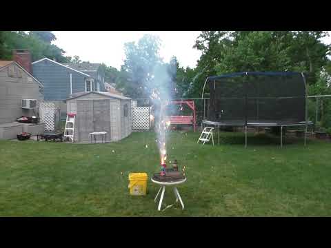 World Class Fireworks - Rainbow Fountain