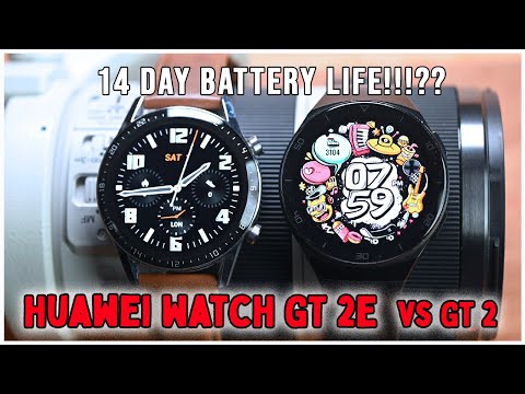 Huawei Watch GT 2E  ( vs GT 2)