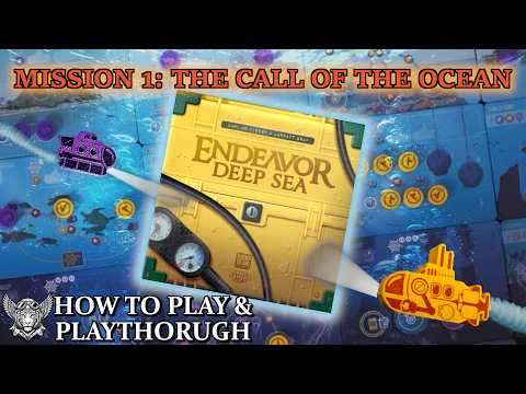 Endeavor: Deep Sea Deluxe Edition - How to Play and 2‑Player Playthrough