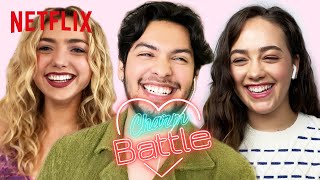 Who Is the Biggest Flirt in the Cobra Kai Cast? | Charm Battle | Netflix video