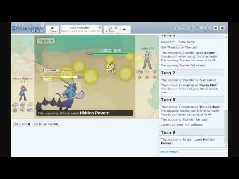 MK404 Plays Pokémon Showdown | Random Battles with Cal and Others - Lord "Vile"-plume