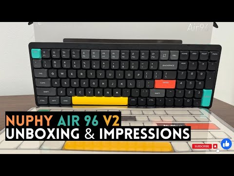 Nuphy Air96 V2 - Unboxing and First Impressions - Aloe Switches