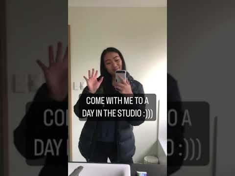 A Day In The Studio | By Caitlin Min Fa