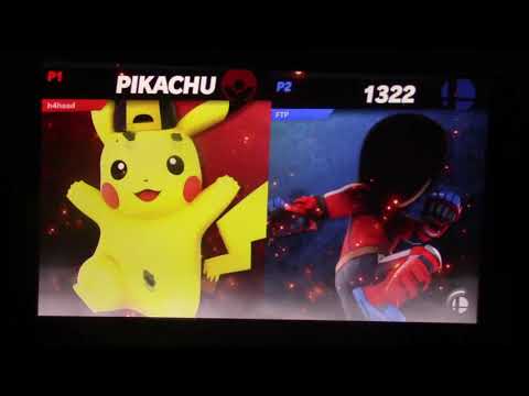 H4DS (Pikachu) vs. FireThePyro (Mii Brawler) - Winners Round 4 - Orbitar 77