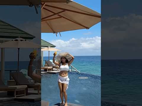 Manisha Rani on beach🏖️in Maldives|The Unseen Shorts #manisharani #maldives
