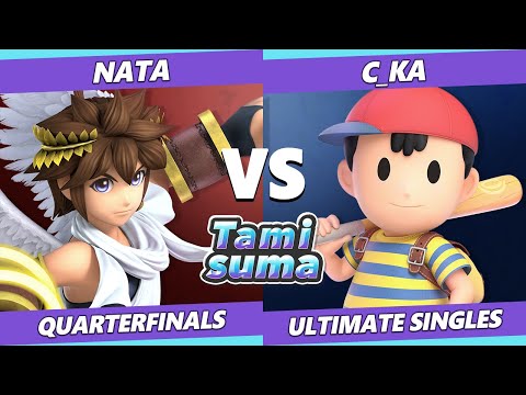 TAMISUMA 218 Quarterfinals - Nata (Pit) Vs. c_ka (Ness, Pikachu) SSBU Smash Ultimate