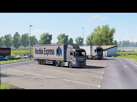 ETS 2 1.27 MAN TGS E6  Toulouse - Liege Part 2/2