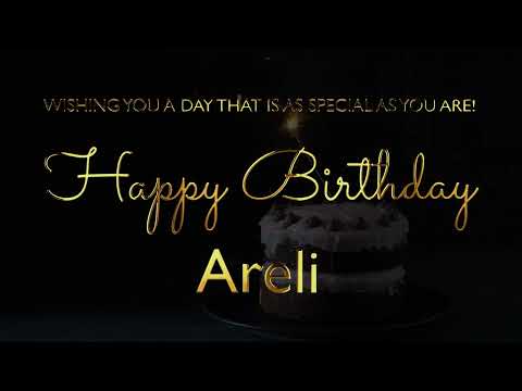 Happy Birthday Areli