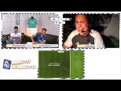 MIGUEL APRILE NARRANDO EL GOL 323 DE KARIM BENZEMA EN EL CANAL OFICIAL DE YOUTUBE DEL REAL MADRID