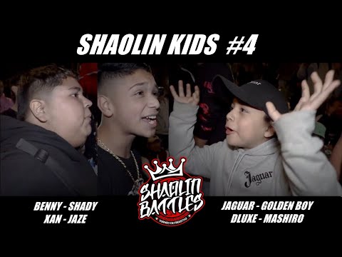 🎄SHAOLIN KIDS #4 - BATALLA DE EXHIBICIÓN | GOLDEN BOY, JAGUAR, BENNY, DLUXE, SHADY, XAN, MASHIRO...🎄